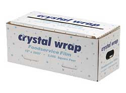 ANCHOR PACKAGING INC 7301823 FILM 18"X3000' CRYSTAL WRAP CUTTER