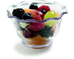 CARLISLE FOOD SERVICE PRODUCTS DXFC507 DINEX DXFC507 FENWICK CLEAR 5 OZ. FRUIT 
