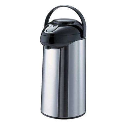SERVICE IDEAS GLAP250 AIRPOT 2.5 LTR GLASS LINED W/ PUMP SS
