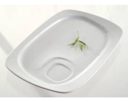 BAUSCHERHEPP T652629 PLATTER W/ WELL 11-2/5X7-9/10" SOLUTIONS