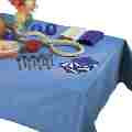 HOFFMASTER 220422 TABLECOVER 54X54" NAVY BLU