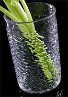 CARLISLE FOOD SERVICE PRODUCTS 550907 GLASS TUMBLER PEBBLE OPTIC 9.5 OZ CLR PL