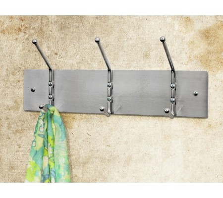 EX-CELL KAISER LLC 703 SA GARMENT RACK, STEEL & ALUMINUM, 18" SATI