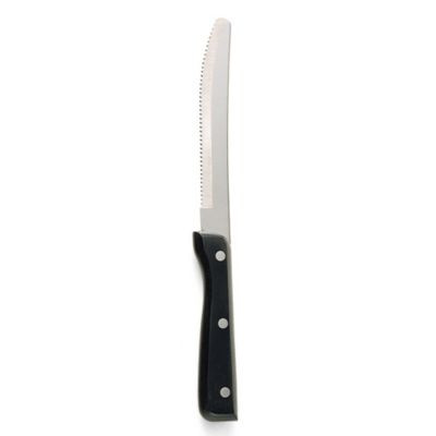 WALCO 950529 KNIFE STEAK RND TIP WOOD HANDLE SS