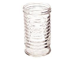 AMERICAN METALCRAFT BEE300 DISPENSER SHAKER FLUTED 12 OZ GLASS