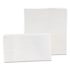 MORCON D20500 TALL-FOLD NAPKINS, 1-PLY, 7 X 13 1/2, WH