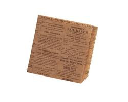 AMERICAN METALCRAFT PPRC76 BAG FRY PAPER 7X6" NATURAL NEWSPRINT