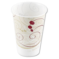 SOLO CUP COMPANY R7NSYM WAXED PAPER COLD CUPS, 7 OZ, SYMPHONY DE