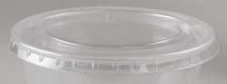 PACTIV YLS2FR LID SOUFFLE 2 OZ F/P1473 PS TRANS