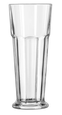 LIBBEY INC. 15429 GLASS PILSNER FOOTED GIBRALTAR 14 OZ
