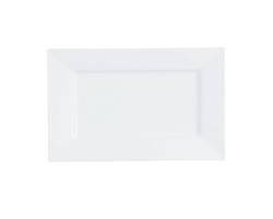 CARDINAL INTERNATIONAL FF196 PLATTER 12-1/2X8" SQUARE UP CHINA WHT