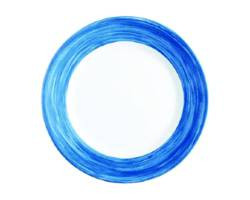 CARDINAL INTERNATIONAL H3608 PLATE 7 1/2" BRUSHED BLUE JEAN