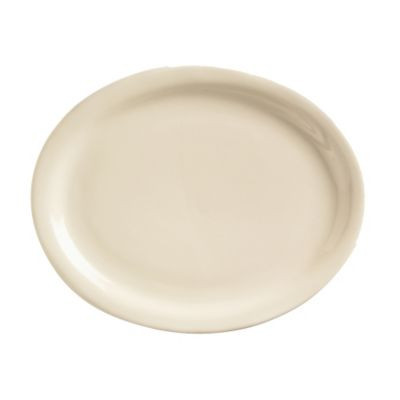 WORLD TABLEWARE INC NR-14 PLATTER NR 13-1/4" KINGSMEN WHT