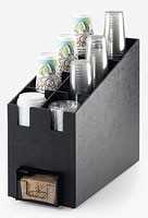CAL-MIL PLASTIC PRODUCTS 2045 ORGANIZER CUP/LID 9-1/4X19-1/4X16-3/4"
