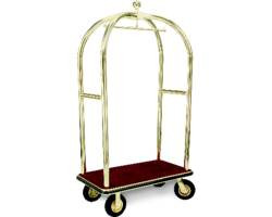 FORBES INDUSTRIES 2421 CART LUGGAGE SOLID BRASS