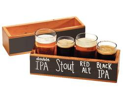 CAL-MIL PLASTIC PRODUCTS 3058 BOX TASTER 10-1/4X3-1/4X2-3/4" WOOD