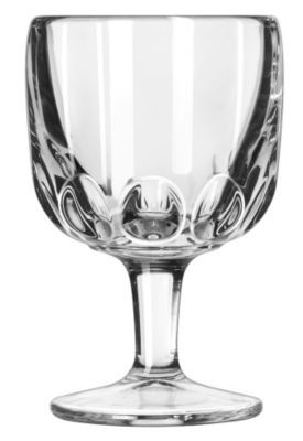 LIBBEY INC. 5210 GLASS GOBLET BEER THUMB 10 OZ