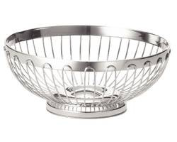 TABLECRAFT PRODUCTS COMPANY 6170 BASKET REGENT RND 8X3-1/4" 18/10 SS