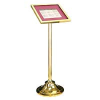 FORBES INDUSTRIES 6834 STAND MENU BRASS 20"X 29" WINDOW