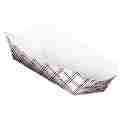 SPECIALTY QUALITY PACKAGING 8114 TRAY HOT DOG 7" RED PLAID PAPER WHT