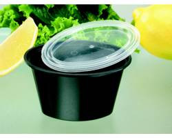 PACTIV E503 CUP SOUFFLE 3 OZ OVAL W/LID PP CLR