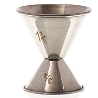 AMERICAN METALCRAFT J203 JIGGER 3/4X1-1/2 OZ 18/8 SS
