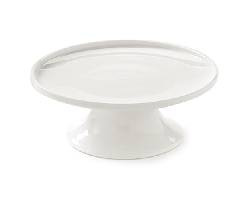 AMERICAN METALCRAFT PSP8 STAND SERV 8X3-1/8" PRESTIGE RND PORC