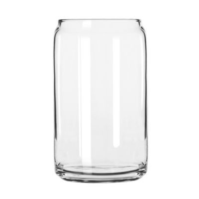 LIBBEY INC. 209 GLASS BEER CAN 16 OZ CLR
