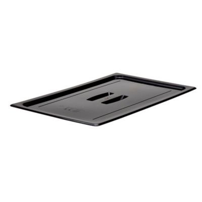 CAMBRO MANUFACTURING 10CWCH110 LID W/ HDL F/ FULL SZ POLY PAN BLK