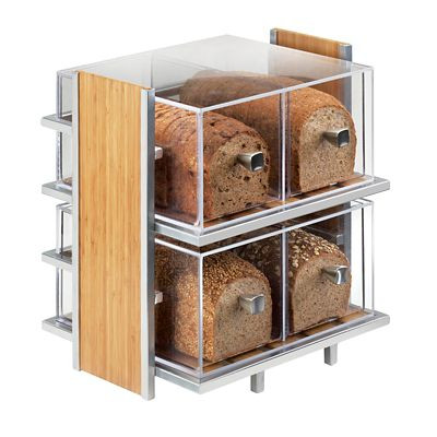 CAL-MIL PLASTIC PRODUCTS,INC. 1279 CAL-MIL 1279 BAMBOO / METAL 14 X 11.5 X 