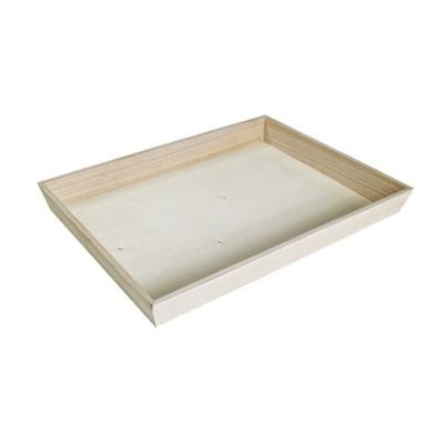 PACKNWOOD 210WOODTRAY31 TRAY HEAVY DUTY 12-1/5X12-1/5X1-4/7 WOOD
