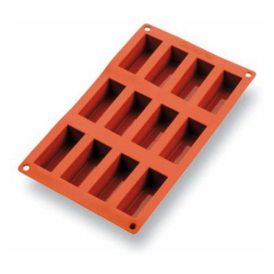 MATFER BOURGEAT 257985 MOLD CAKE MINI 12 PER SHEET