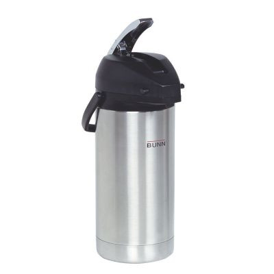 BUNN-O-MATIC CORP 36725.0100 AIRPOT 3.8 LTR LEVER ACTION SS CHROME