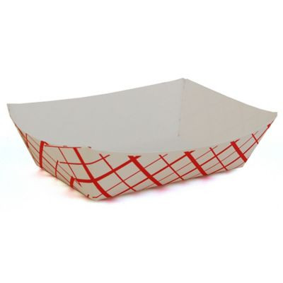 HUHTAMAKI FOODSERVICE 35122042 HUHTAMAKI 35122042 RED WEAVE 2 LB PAPERB