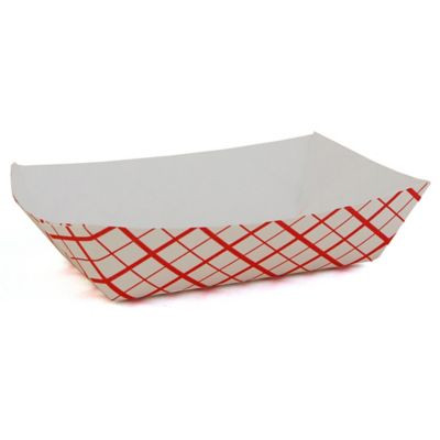 HUHTAMAKI FOODSERVICE 35122032 HUHTAMAKI 35122032 RED WEAVE 1/4 LB PAPE