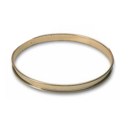 MATFER BOURGEAT 371708 RING TART PLAIN 4" X 3/4 "