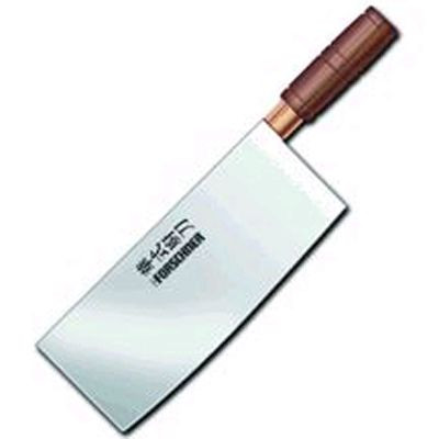 VICTORINOX SWISS ARMY 40090 CLEAVER CHINESE 8X3" CURVED WALNUT HNDL