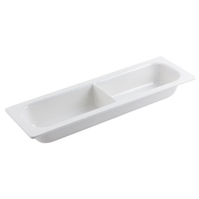 BON CHEF 5094D WHITE BON CHEF 5094DPWHT SANDSTONE HALF-SIZE L