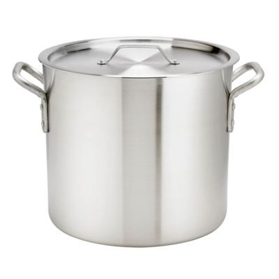 BROWNE FOODSERVICE 5813120 POT STOCK 20 QT ALUM