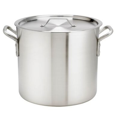 BROWNE FOODSERVICE 5813140 POT STOCK W/HNDL 40 QT ALUM
