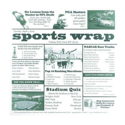 CLIPPER MILL 4-TG1080 CLIPPER MILL 4-TG1080 SPORTS GREEN NEWSP