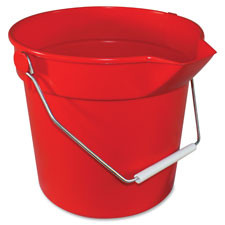 IMPACT PRODUCTS 5510 DELUXE HEAVY-DUTY BUCKET, GRAY, POLYPROP