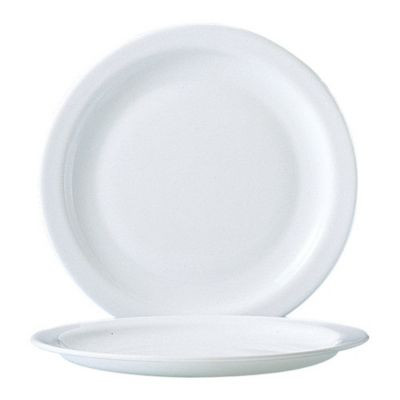 CARDINAL INTERNATIONAL 57975 PLATE NR 9-1/4" RESTAURANT WHITE CHINA