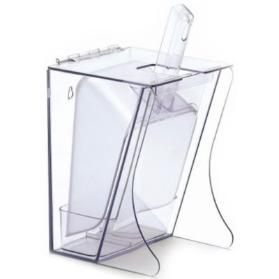 CAL-MIL PLASTIC PRODUCTS,INC. 792 CAL-MIL 792 FREE STANDING SCOOP HOLDER W