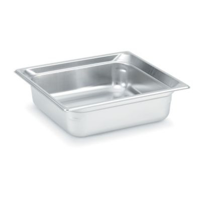 VOLLRATH 90142 PAN STEAM TABLE 2/3 SIZE X 4"