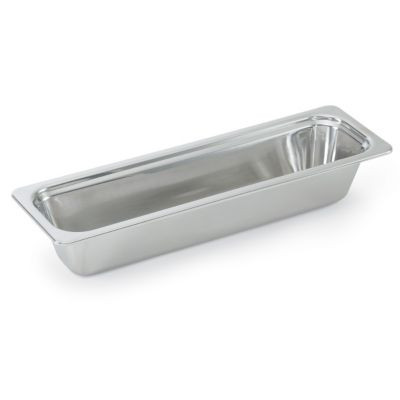VOLLRATH 8230905 PAN FOOD 4-2/5 QT 1/2 SIZE RECT SS