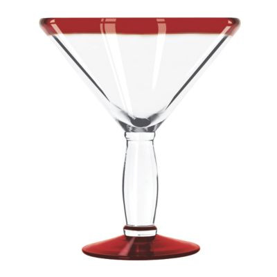 LIBBEY INC. 92306R GLASS COCKTAIL 15 OZ ARUBA RED