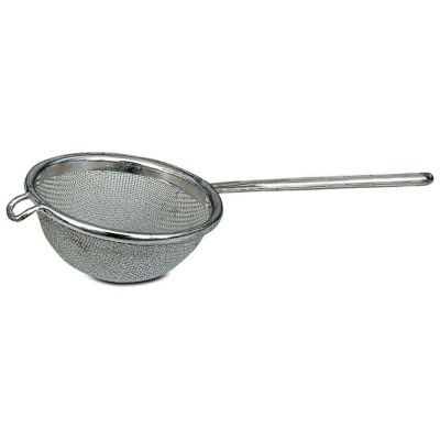 BROWNE FOODSERVICE 9091 STRAINER FINE MESH 4" METAL