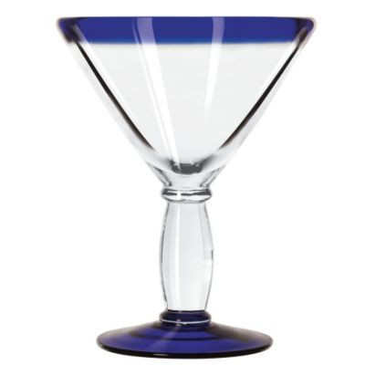 LIBBEY INC. 92305 GLASS COCKTAIL 10 OZ ARUBA BLUE