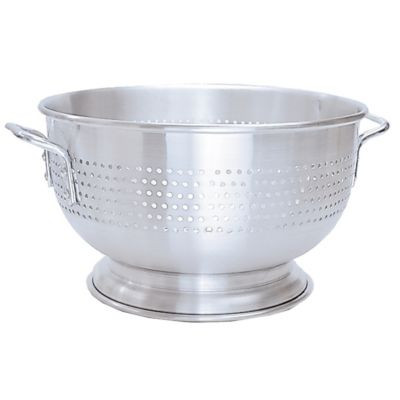 ADMIRAL CRAFT ALC-16 COLANDER 16 QT HEAVY GAUGE ALUM